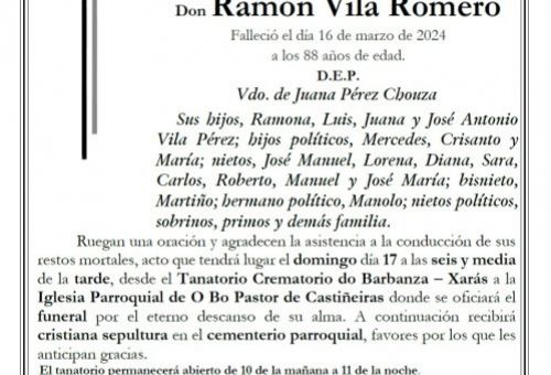 Vila Romero, Ramón