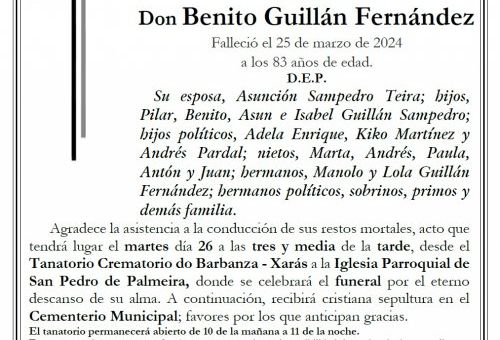 Guillan Fernandez, Benito