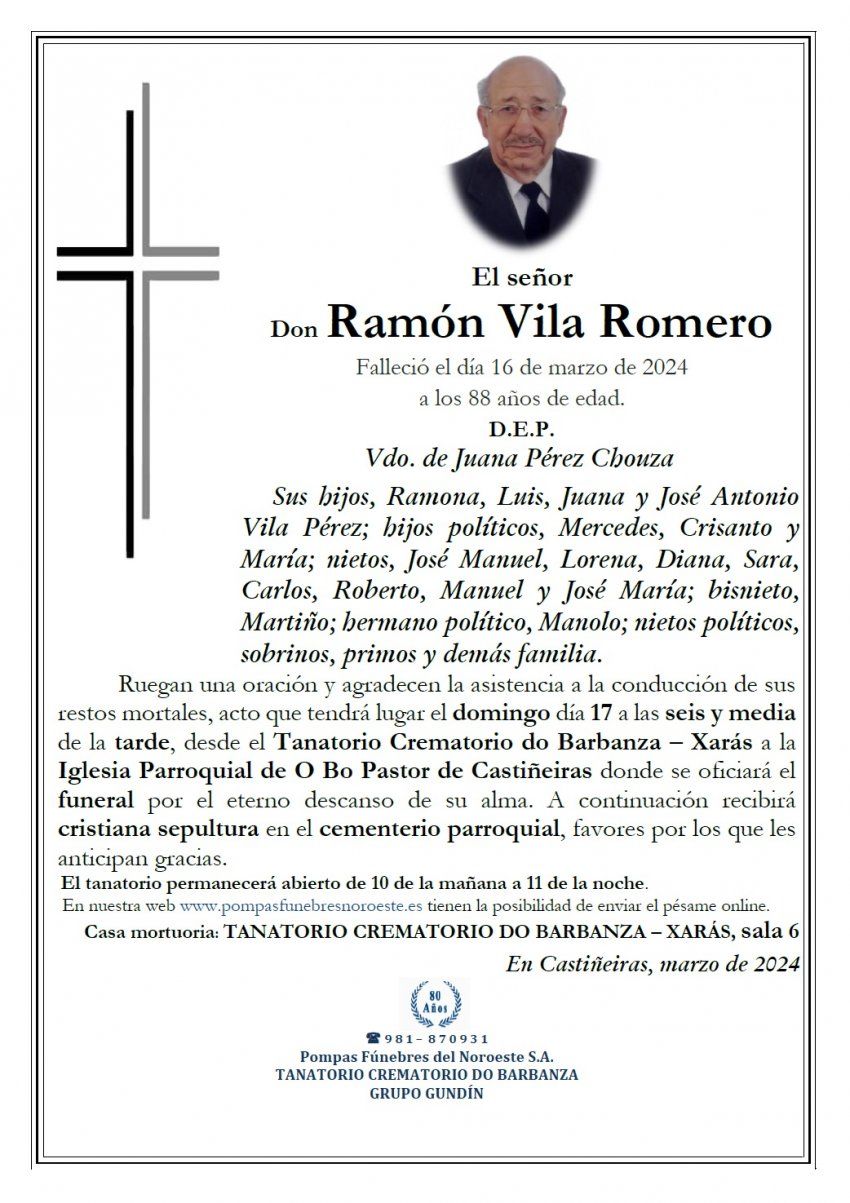 Vila Romero, Ramón
