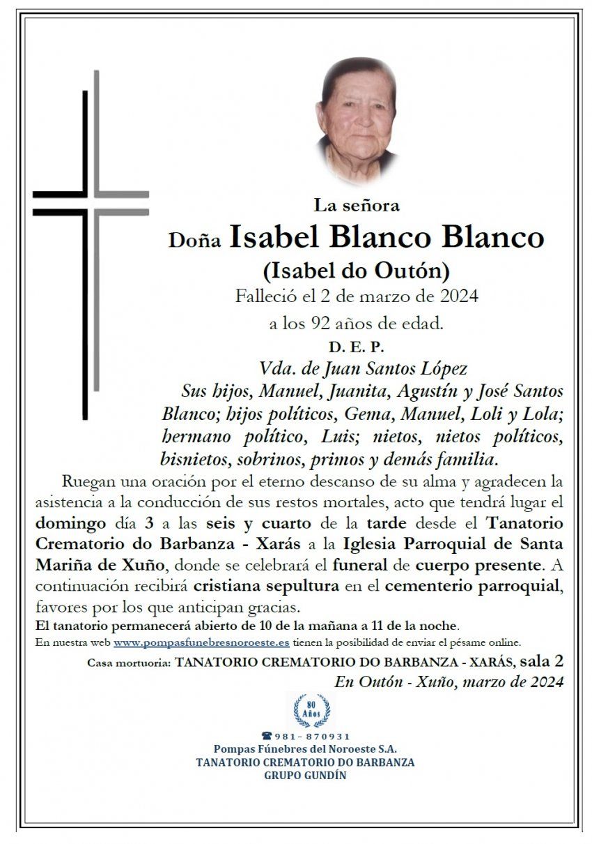 Blanco Blanco, Isabel