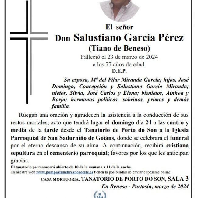 Garcia Perez, Salustiano