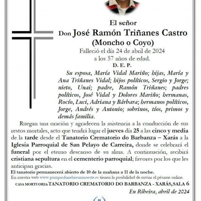 Triñanes Castro, Jose Ramon