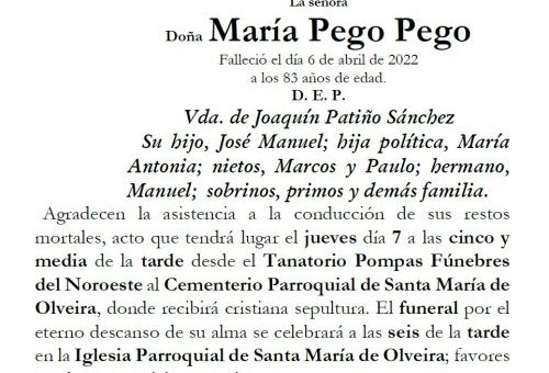 Pego Pego, María.jpg