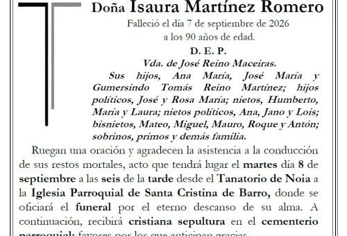 Martinez Romero, Isaura
