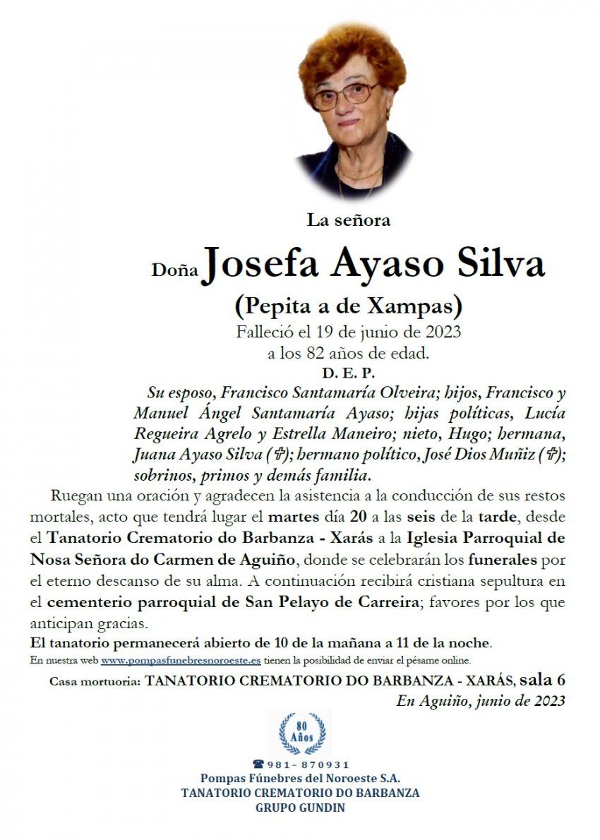 Ayaso Silva Josefa
