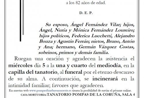 Loureiro Costas, Mª Jose