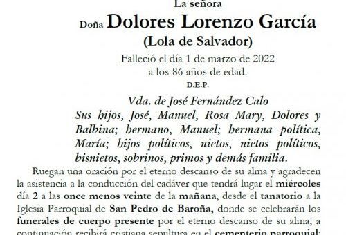Lorenzo Garcia, Dolores.jpg