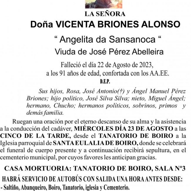 08 23 Esquela, vicenta briones