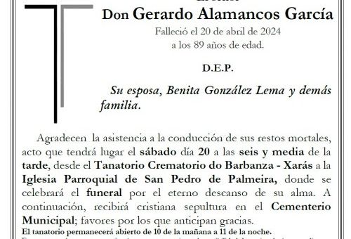 Alamancos Garcia, Gerardo