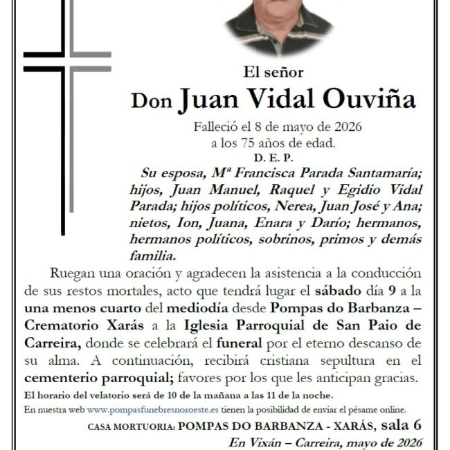 Vidal Ouviña, Juan