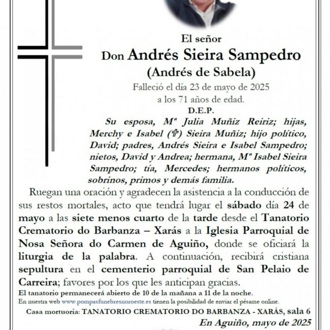 Sieira Sampedro, Andres