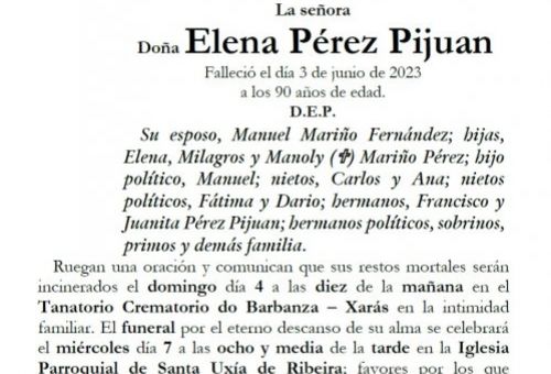 Perez Pijuan, Elena