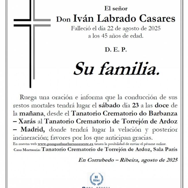 Labrado Casares, Ivan