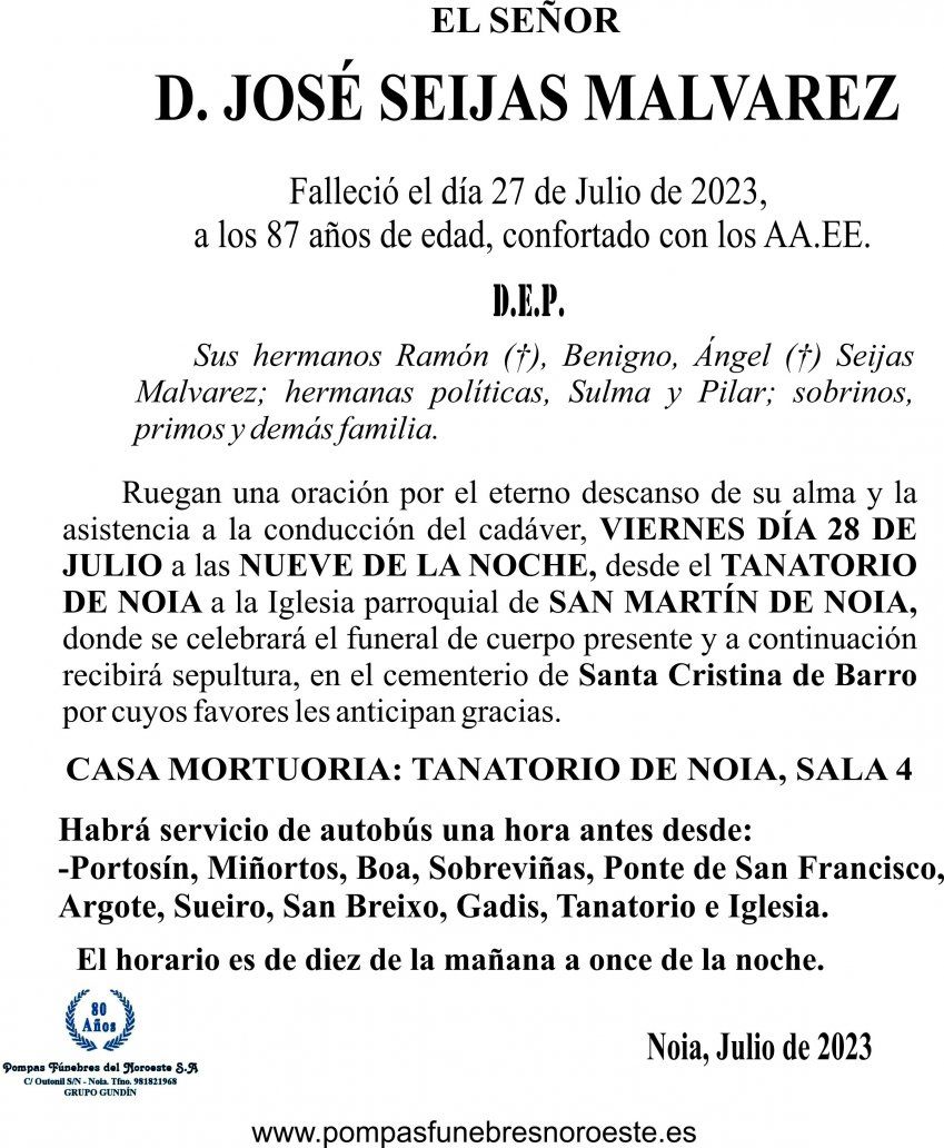 07 23 Esquela, José Seijas Malvarez