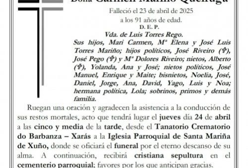 Carmen Mariño Queiruga