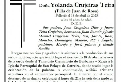 Yolanda Crujeiras Teira