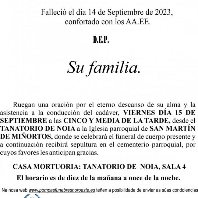 09 23 Esquela Ramón Rodríguez García(Miñortos)