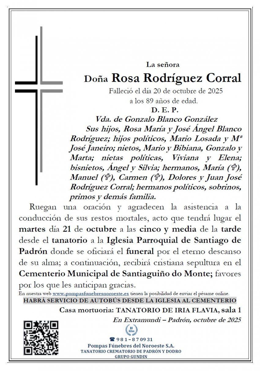 rodriguez corral. rosa
