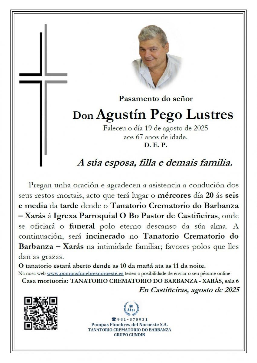 Agustín Pego Lustres