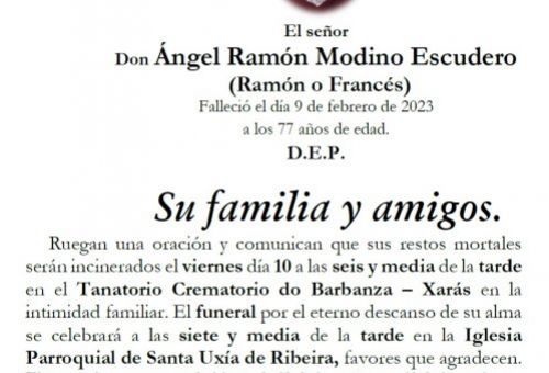 Modino Escudero, Angel Ramon