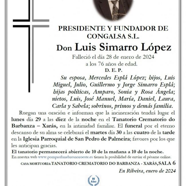 Simarro Lopez, Luis