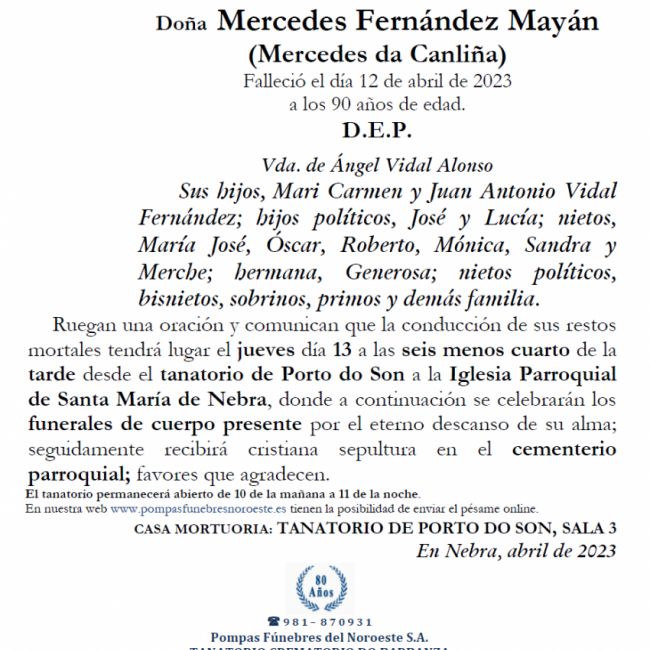 Mercedes Fernández Mayán