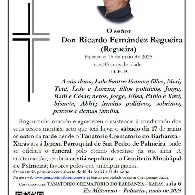 Fernández Regueira, Ricardo