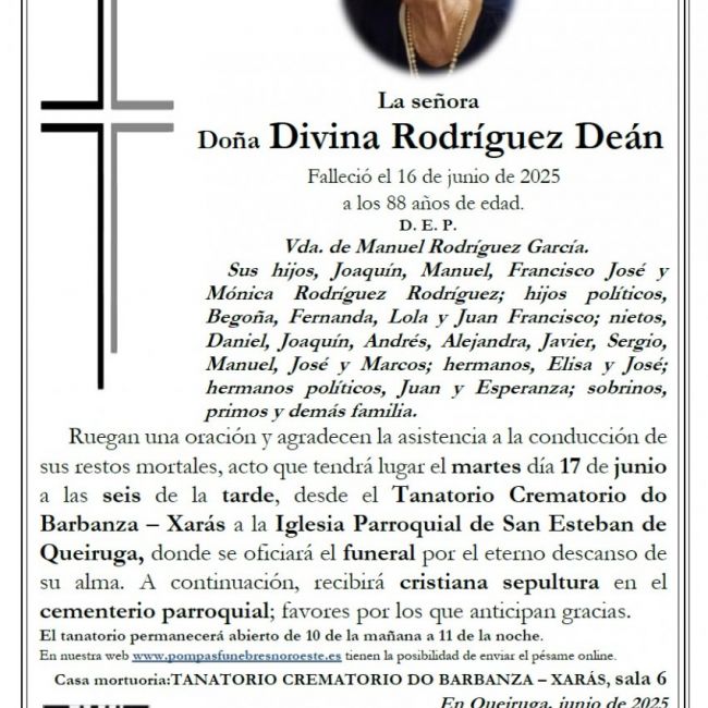 Rodriguez Dean, Divina