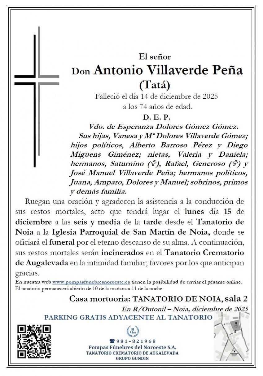 Villaverde Peña, Antonio