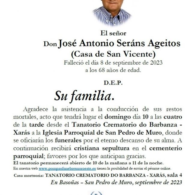 José Antonio Seráns Ageitos