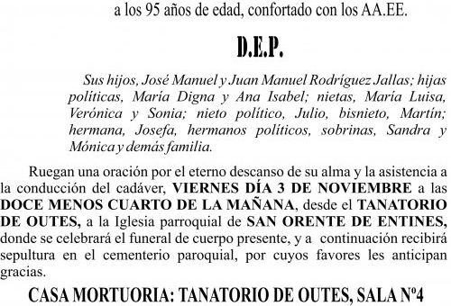 11 23 Esquela Remigio Rodríguez Millán