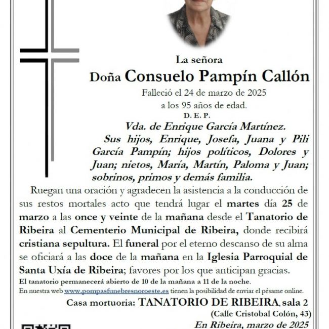 Pampin Callon, Consuelo