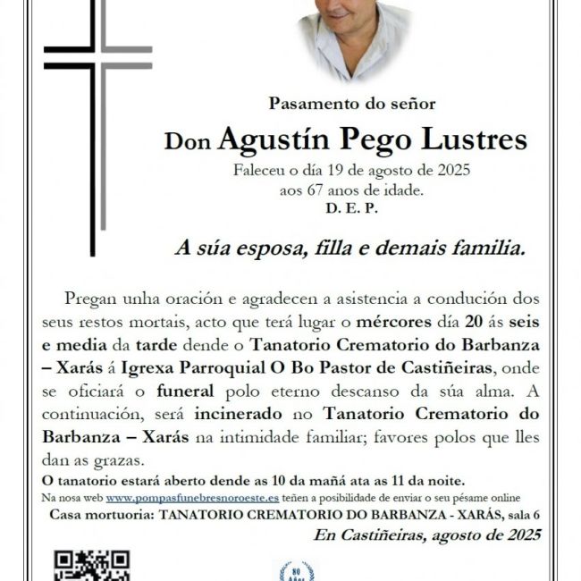 Agustín Pego Lustres