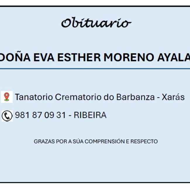 EVA ESTHER MORENO AYALA