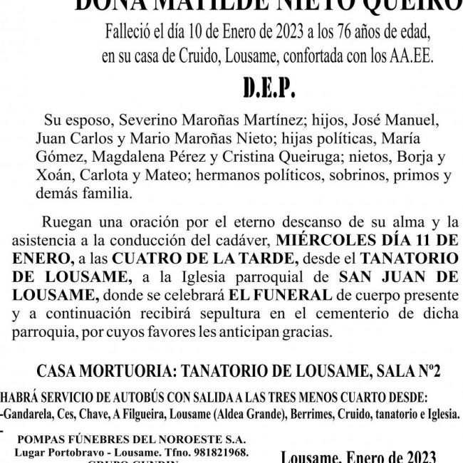 22 12 ESQUELA LOUSAME