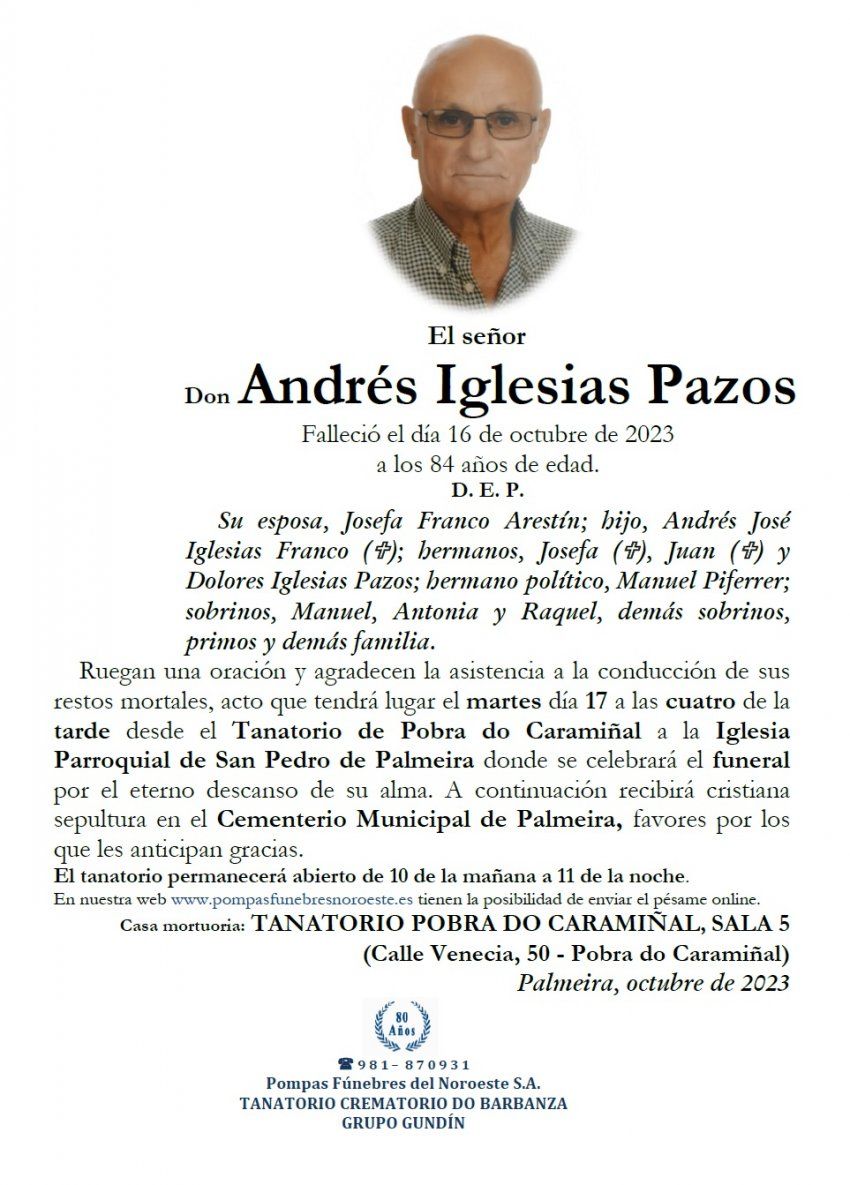 Iglesias Pazos, Andres