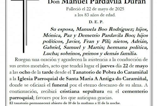 Pardavila Duran, Manuel