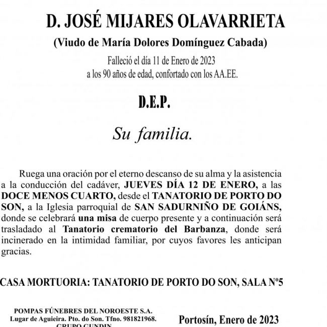 22 12 ESQUELA José Mijares