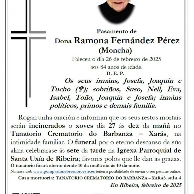 Fernandez Perez, Ramona