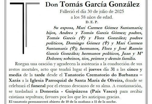 Garcia Gonzalez, Tomas