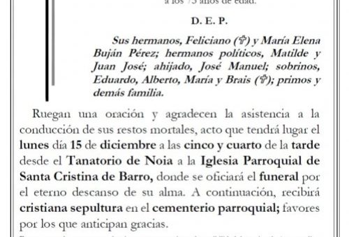 Bujan Perez, Juan Manuel