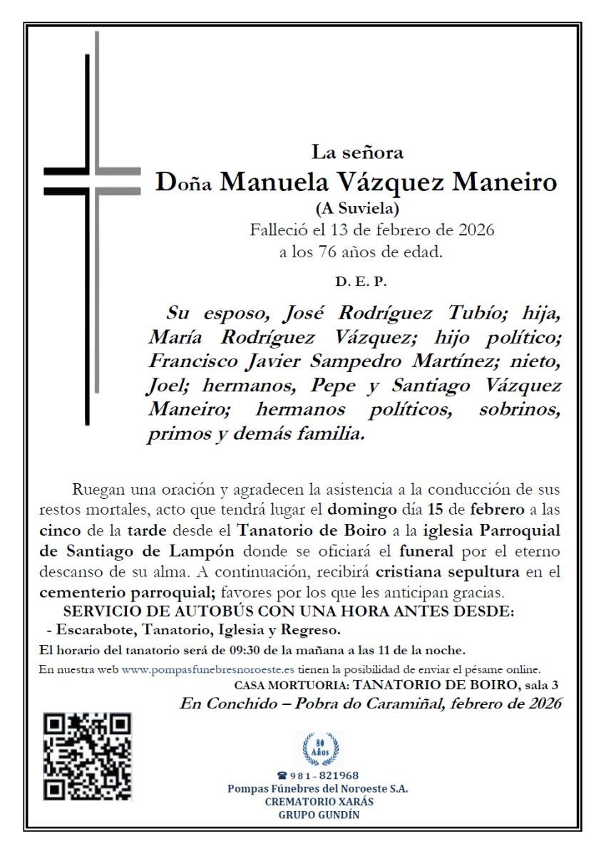 Manuela VÁZQUEZ Maneiro