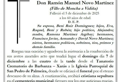 Novo Martinez, Ramon Manuel