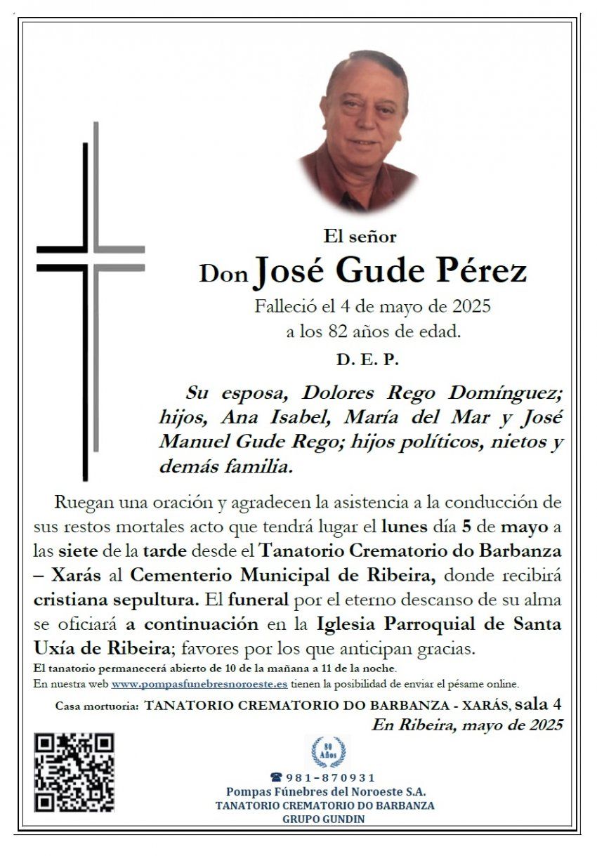 Gude Perez, Jose
