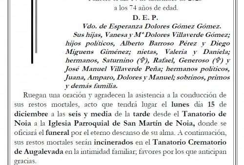 Villaverde Peña, Antonio