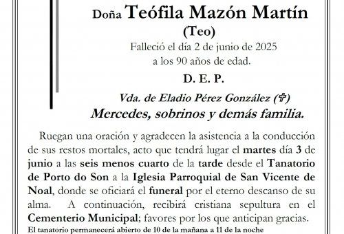 Teófila Mazon