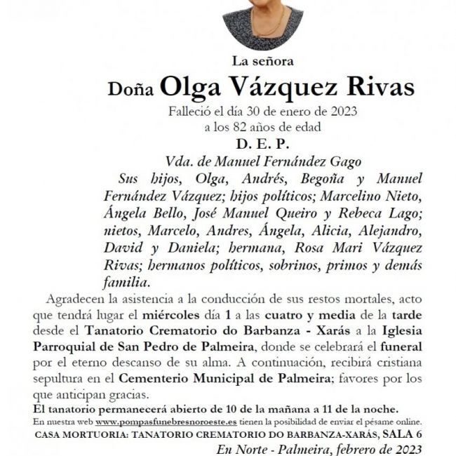 OLGA VAZQUEZ RIVAS