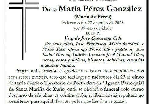 Perez Gonzalez, Maria