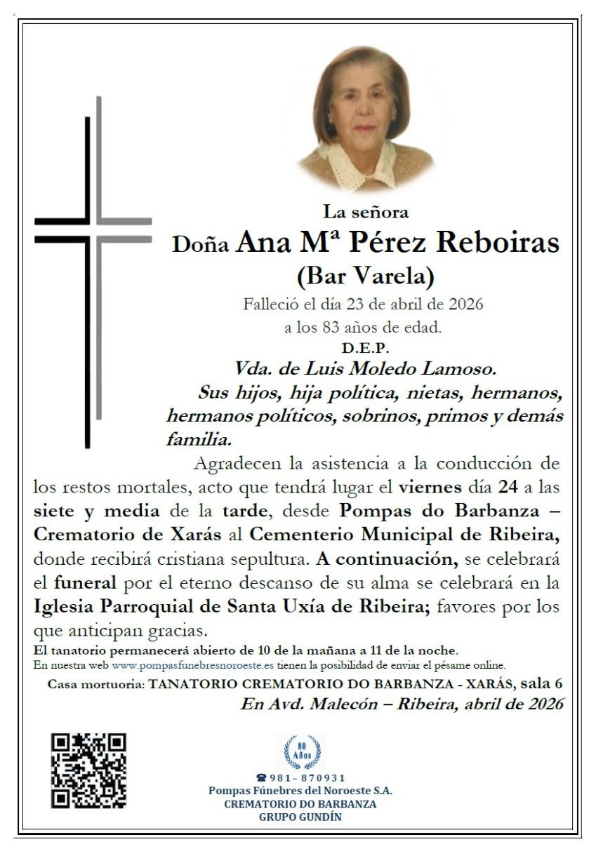 Perez Reboiras, Ana Maria