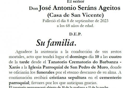 José Antonio Seráns Ageitos